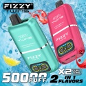 TRUSKAWKA ARBUZ/JAGODA ICE strawberry watermelon/blueberry ice FIZZY TWINS 50000