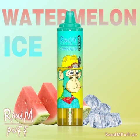 ARBUZ ICE watermelon on ice mixed berry RANDMTORNADO 15000 PUFFS